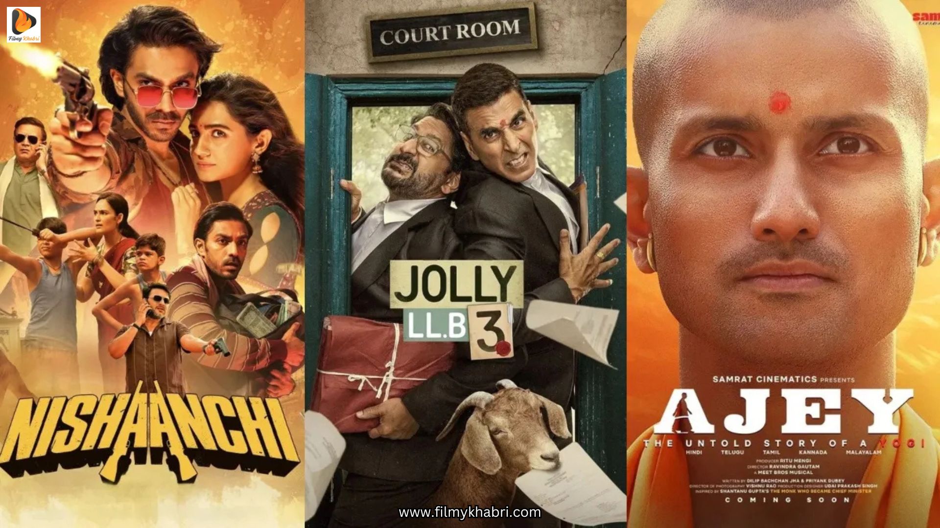 Jolly LLB 3 Rules the Weekend, Ajey and Nishanachi Struggle to Stay Afloat