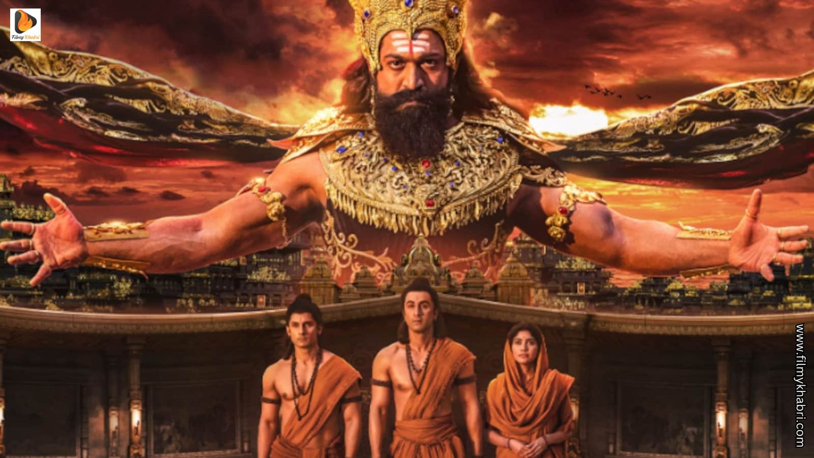 Ranbir Kapoor as Lord Ram and Yash as Ravana Steal the Show Ahead of Dussehra